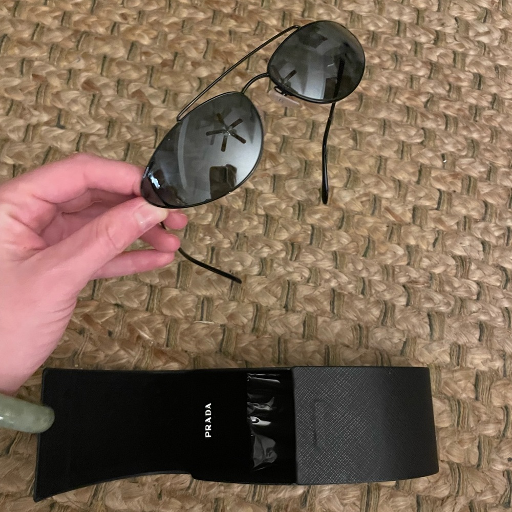 PRADA ❤️‍🔥 NWT CAT EYESUNGLASSES WITH CASE - Picture 7 of 9